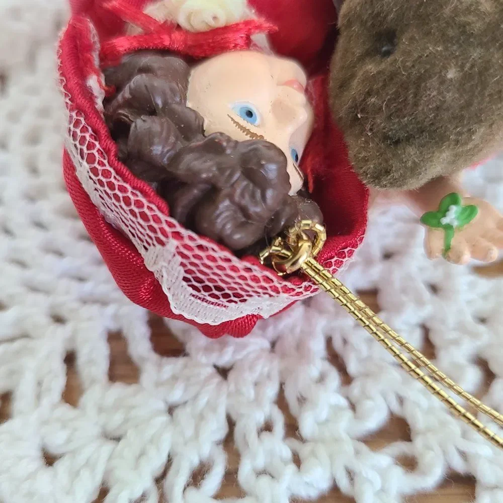 1993 Hallmark Keepsake Christmas Ornament Julianne and Teddy Special Edition VTG